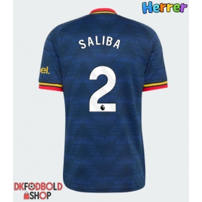 Arsenal William Saliba #2 Udebanetrøje 2026-27 Kort ærmer Arsenal William Saliba #2 Udebanetrøje 2026-27 Kort ærmer